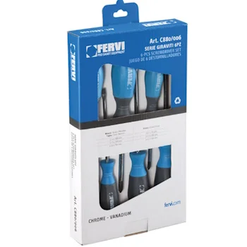 Fervi set odvijača 6/1 C880/006 Fervi set odvijača 6/1 C880/006