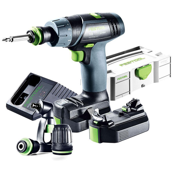 Festool baterijska bušilica/odvrtač set TXS LI 2,6-Set Festool baterijska bušilica/odvrtač set TXS LI 2,6-Set