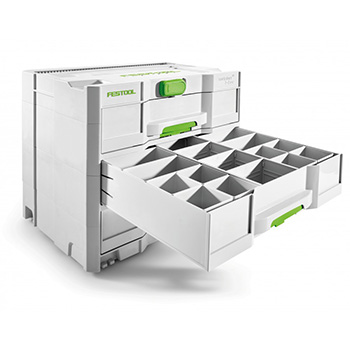 Festool kutija za alat sa 3 fioke SYS 4 TL-SORT/3 200119 Festool kutija za alat sa 3 fioke SYS 4 TL-SORT/3 200119