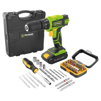 Fieldmann akumulatorska bušilica 14.4V + pribor FDV 10352-55AR Fieldmann akumulatorska bušilica 14.4V + pribor FDV 10352-55AR