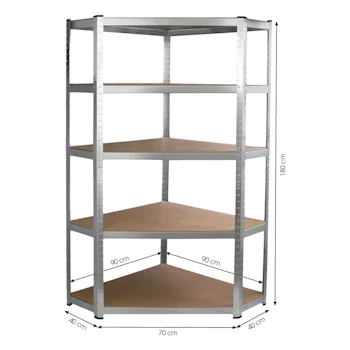 Fieldmann polica ugaona 90x40x180cm FDR 1840R-1