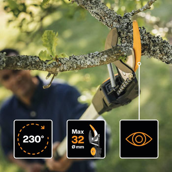 Fiskars univerzalni teleskopski sekač grana UPX86 1023624-7