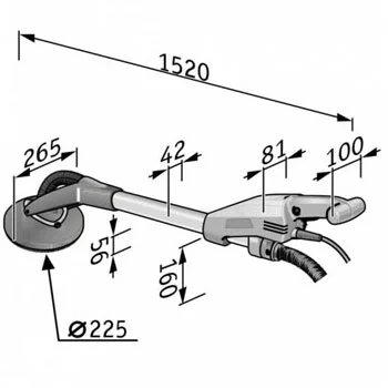 Flex brusilica za zidove Flex brusilica za zidove