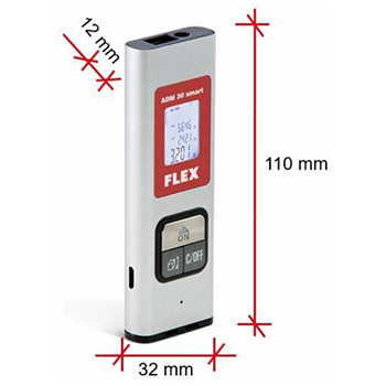 Flex laserski daljinomer ADM 30 Smart 504.599-5