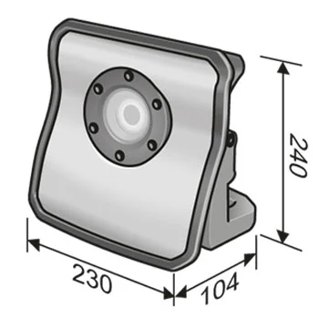 Flex bežična radna svetiljka za određivanje nijanse boje DWL 2500 10.8/18.0 LED 486.728-2