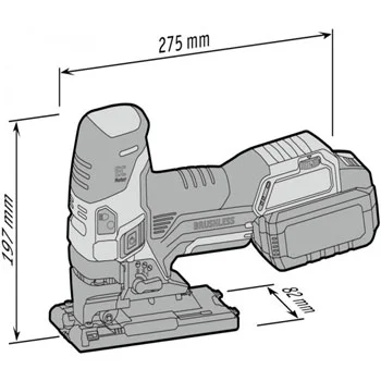 Flex Aku ubodna testera JS 18.0-EC bez baterije 493.775-6
