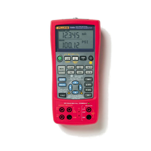 Fluke multifunkcionalni procesni kalibar za kontrolu industrijskih pretvarača u EX verziji 725 Ex Fluke multifunkcionalni procesni kalibar za kontrolu industrijskih pretvarača u EX verziji 725 Ex
