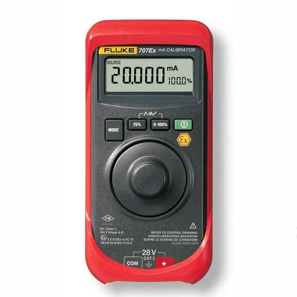 Fluke strujni kalibrator, Ex izrade 707 Ex Fluke strujni kalibrator, Ex izrade 707 Ex