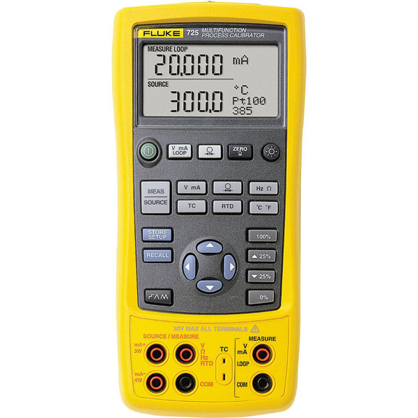 Fluke višefunkcijski procesni kalibrator za nadzor industrijskih pretvarača 725 Fluke višefunkcijski procesni kalibrator za nadzor industrijskih pretvarača 725