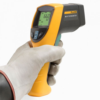 Fluke kombinovani bezkontaktni IR i kontaktni merač temperature za industrijsko održavanje 561 Fluke kombinovani bezkontaktni IR i kontaktni merač temperature za industrijsko održavanje 561
