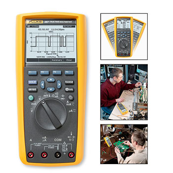 Fluke True RMS logging multimetar za održavanje industrijske automatike 287-1