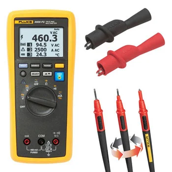 Fluke bežični True RMS multimetar za industrijsko održavanje 3000 FC Fluke bežični True RMS multimetar za industrijsko održavanje 3000 FC