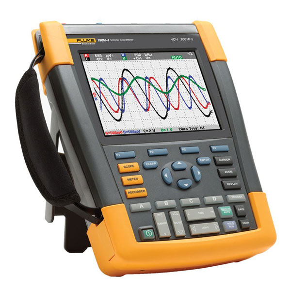 Fluke digitalni memorijski osciloskop propusnog opsega 500MHz 190-504 Fluke digitalni memorijski osciloskop propusnog opsega 500MHz 190-504