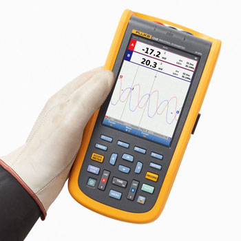 Fluke prenosni osciloskop, Scopemeter, do 40 MHz 124B/S Fluke prenosni osciloskop, Scopemeter, do 40 MHz 124B/S