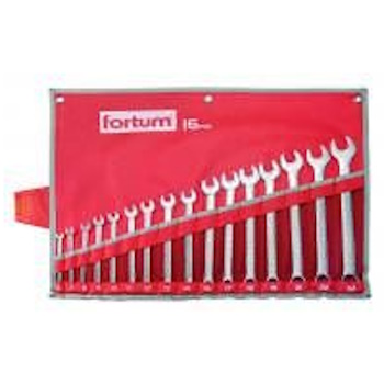 Fortum set kombinovanih ključeva 6-24mm 16/1 4730201 Fortum set kombinovanih ključeva 6-24mm 16/1 4730201