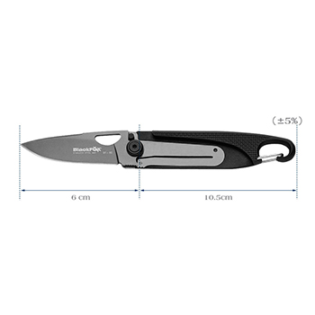 Fox nož sklopivi BlackFox crni BF-80 Fox nož sklopivi BlackFox crni BF-80