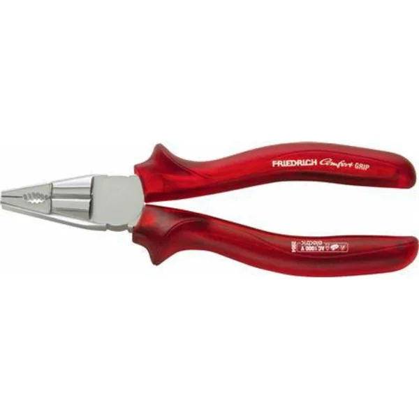 Friedrich klešta kombinovana ojačana crvena 180mm 107181 Friedrich klešta kombinovana ojačana crvena 180mm 107181