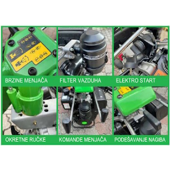 Garden Master dizel kultivator 8ks EPM3 Garden Master dizel kultivator 8ks EPM3