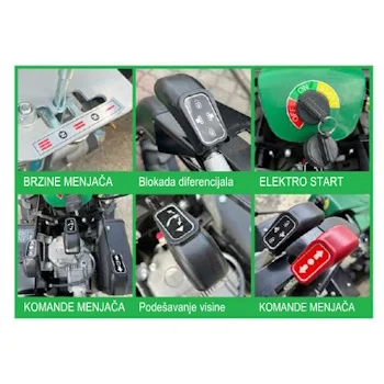 Garden Master dizel kultivator 13.2ks EPM4 Garden Master dizel kultivator 13.2ks EPM4