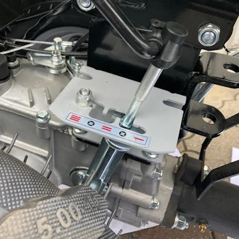 Garden Master kultivator dizel 12.5ks + kosa 115cm EPM4-3