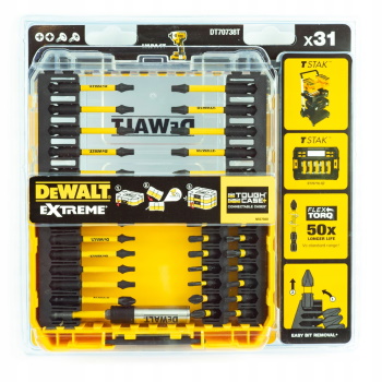 DeWalt garnitura Impact nastavaka 31deo DT70738T-3