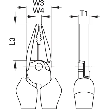 Gedore VDE kombinovana klešta 180mm VDE 8250-180 H-4