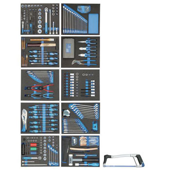 Gedore kolica za alat WORKSTER SMARTLINE sa asortimanom alata 308-delni WSL-L-TS-308-1