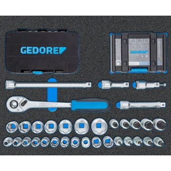 Gedore kolica za alat sa asortimanom alata 172dela WSL-M-TS-172-2 Gedore kolica za alat sa asortimanom alata 172dela WSL-M-TS-172-2