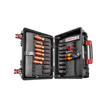 Gedore kutija za alat električarska sa 88 alata R21652089 Gedore kutija za alat električarska sa 88 alata R21652089