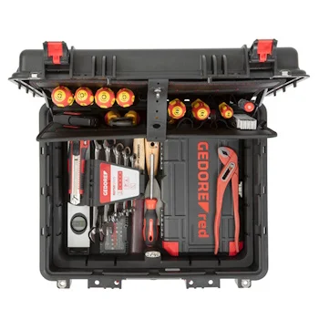 Gedore kutija za alat električarska sa 88 alata R21652089 Gedore kutija za alat električarska sa 88 alata R21652089