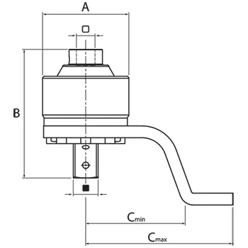 Gedore multiplikator obrtnog momenta DREMOPLUS ALU 2800 Nm DVI-28Z Gedore multiplikator obrtnog momenta DREMOPLUS ALU 2800 Nm DVI-28Z