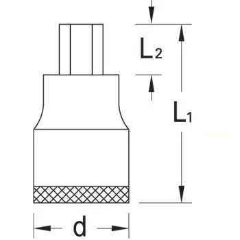 Gedore nasadni inbus ključ 14mm/1/2