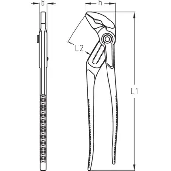 Gedore papagaj klešta 10