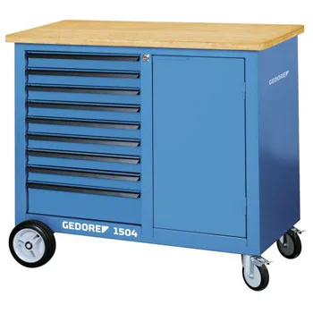 Gedore pokretni radni pult sa 9 fioka 1504 0810 Gedore pokretni radni pult sa 9 fioka 1504 0810