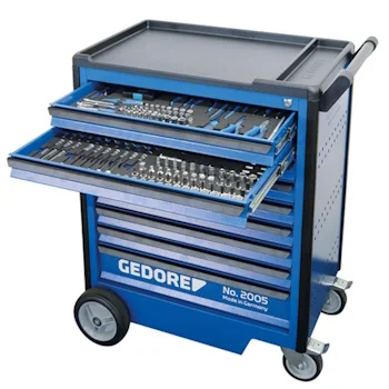 Gedore radionička kolica sa 466 alata KL-4998-400