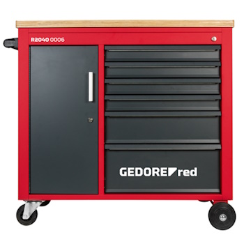 Gedore radionička kolica MECHANIC PLUS 6 fioka 988x431x935mm R20400006 Gedore radionička kolica MECHANIC PLUS 6 fioka 988x431x935mm R20400006