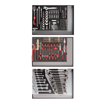 Gedore radionička kolica MECHANIC sa 129 alata R21560004-2