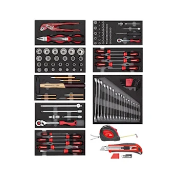 Gedore radionička kolica GEDWorker sa 119 alata R21562005-2 Gedore radionička kolica GEDWorker sa 119 alata R21562005-2