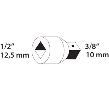 Gedore reducir sa 1/2