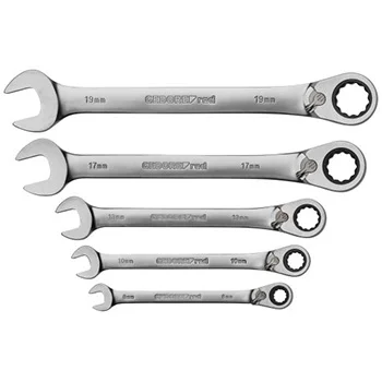 Gedore set vilasto-okastih brzih ključeva 8-19mm 5-delni R07205005-2