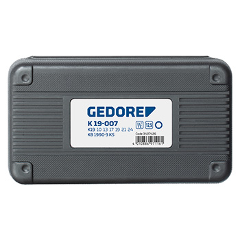 Gedore set udarnih nasadnih ključeva 1/2 Gedore set udarnih nasadnih ključeva 1/2
