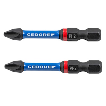 Gedore set torzionih bitova poprečno udubljenje PH1 50mm 2/1 666 TR50 PH1-02 Gedore set torzionih bitova poprečno udubljenje PH1 50mm 2/1 666 TR50 PH1-02