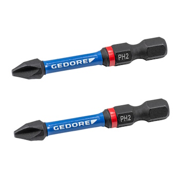 Gedore set torzionih bitova poprečno udubljenje PH1 50mm 2/1 666 TR50 PH1-02 Gedore set torzionih bitova poprečno udubljenje PH1 50mm 2/1 666 TR50 PH1-02