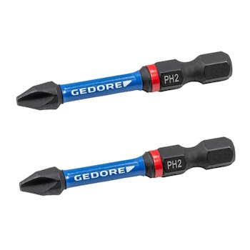 Gedore set torzionih bitova poprečno udubljenje PH2 50mm 2/1 666 TR50 PH2-02 Gedore set torzionih bitova poprečno udubljenje PH2 50mm 2/1 666 TR50 PH2-02