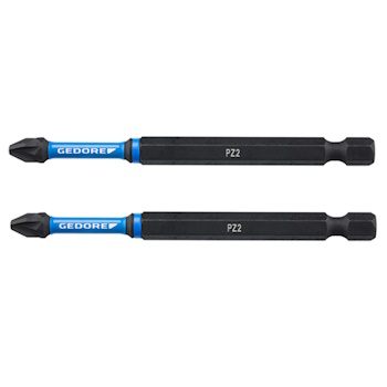 Gedore set torzionih bitova poprečno udubljenje PZ2 90mm 666 TR90 PZ2-02 Gedore set torzionih bitova poprečno udubljenje PZ2 90mm 666 TR90 PZ2-02