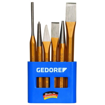 Gedore set izbijača i sekača u plastičnom držaču 6/1 106