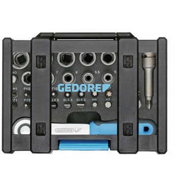 Gedore set nasadnih ključeva prihvat sa račnom 1/4 Gedore set nasadnih ključeva prihvat sa račnom 1/4