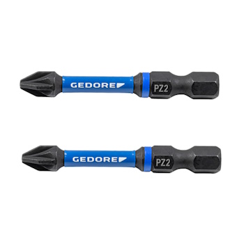 Gedore set torzionih bitova poprečno udubljenje PZ1 50mm 2/1 666 TR50 PZ1-02 Gedore set torzionih bitova poprečno udubljenje PZ1 50mm 2/1 666 TR50 PZ1-02