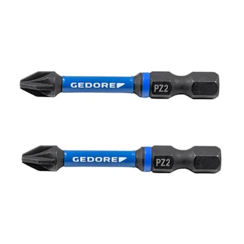 Gedore set torzionih bitova poprečno udubljenje PZ2 50mm 2/1 666 TR50 PZ2-02 Gedore set torzionih bitova poprečno udubljenje PZ2 50mm 2/1 666 TR50 PZ2-02