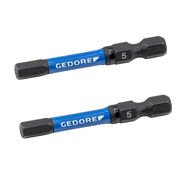 Gedore set torzionih bitova hex IN5 50mm 2/1 666 TR50 IN5-02 Gedore set torzionih bitova hex IN5 50mm 2/1 666 TR50 IN5-02